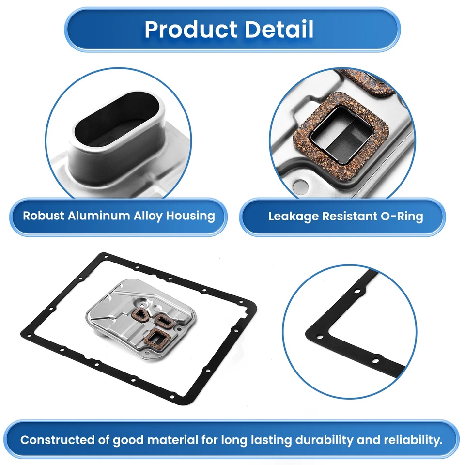 2657065D10 Transmission Filter Gasket Kit for 2009-13 A44DE Suzuki Grand Vitara Foto 4 de 4