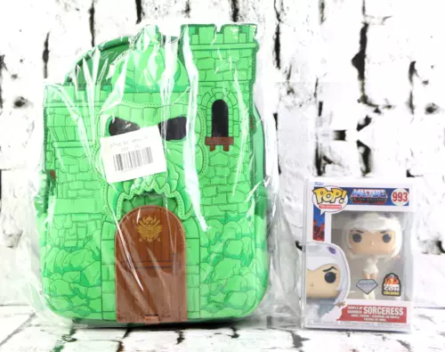 Funko Pop Master Of The Universe Sorceress #993 Diamond LACC & MOTU Backpack