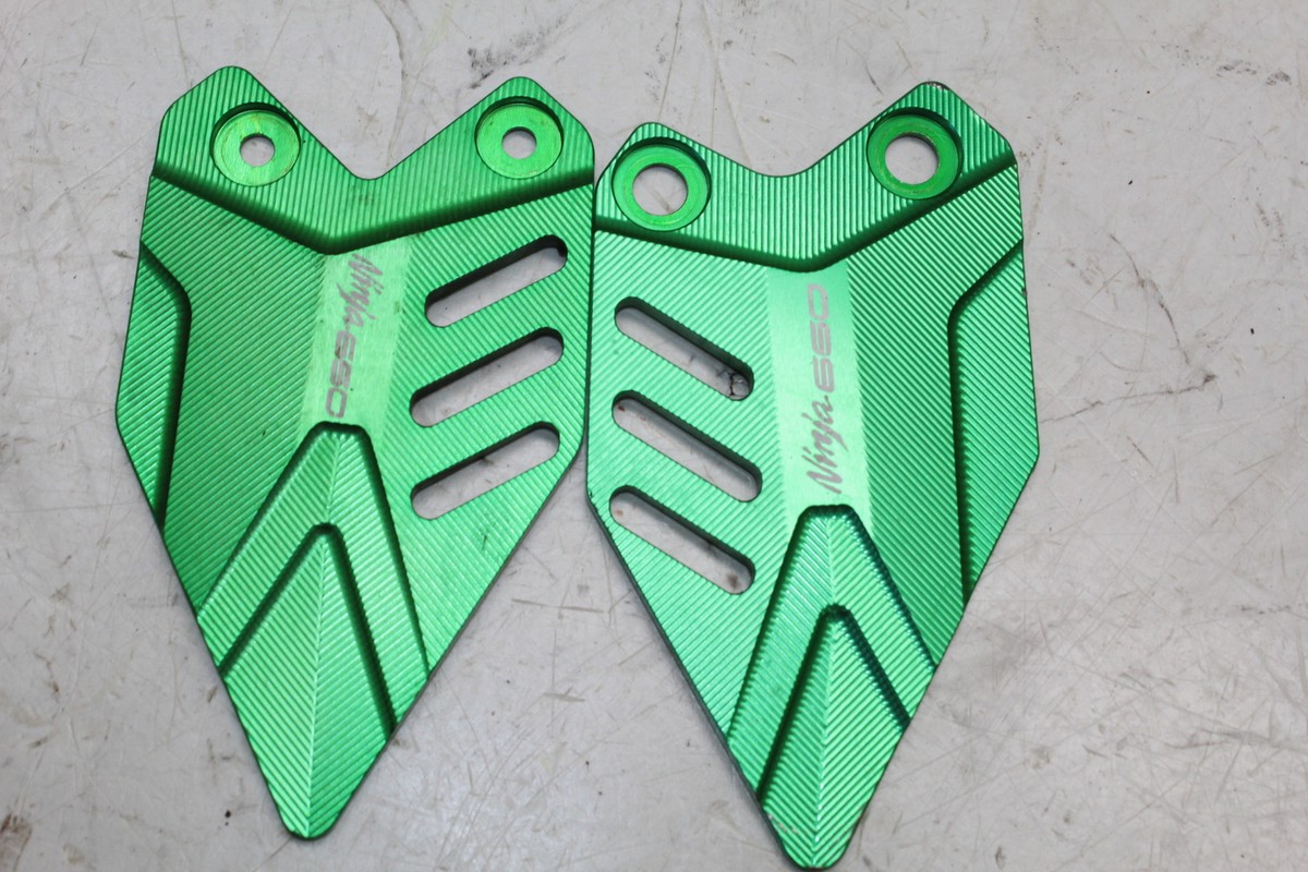 2020 KAWASAKI NINJA 650 EX650 LEFT RIGHT HEEL GUARDS | eBay
