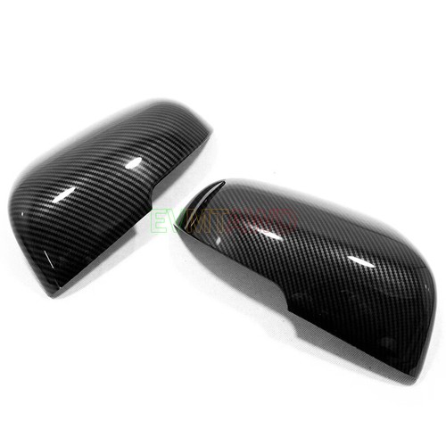 For GWM Ute Great Wall Cannon 2024 Carbon Car Side Door Rearview Mirror Cover - Picture 3 of 6