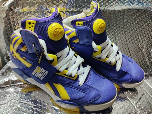 Reebok Retro Pump Shaq Attaq LSU Lakers 
