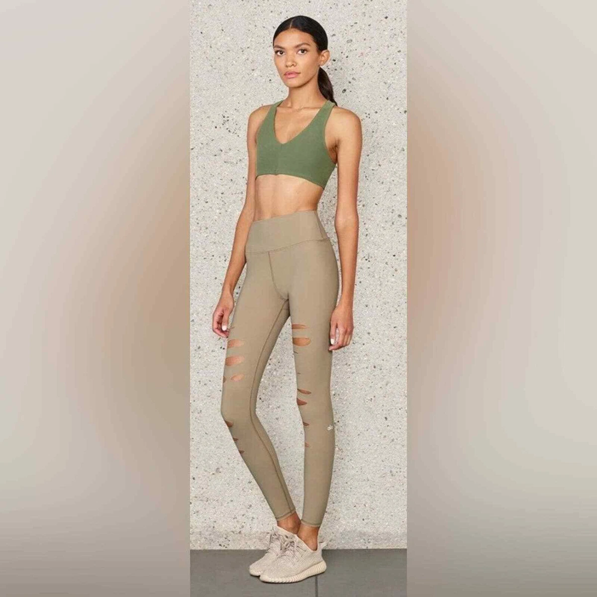 High-Waist Ripped Warrior Legging