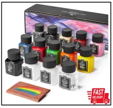 14 Original Colors Acrylic Leather Paint Kit for Shoes Sneaker Couches Bags New