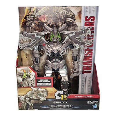 Transformers The Last Knight Turbo Changer Grimlock Knight Armor RARE NEW 2016