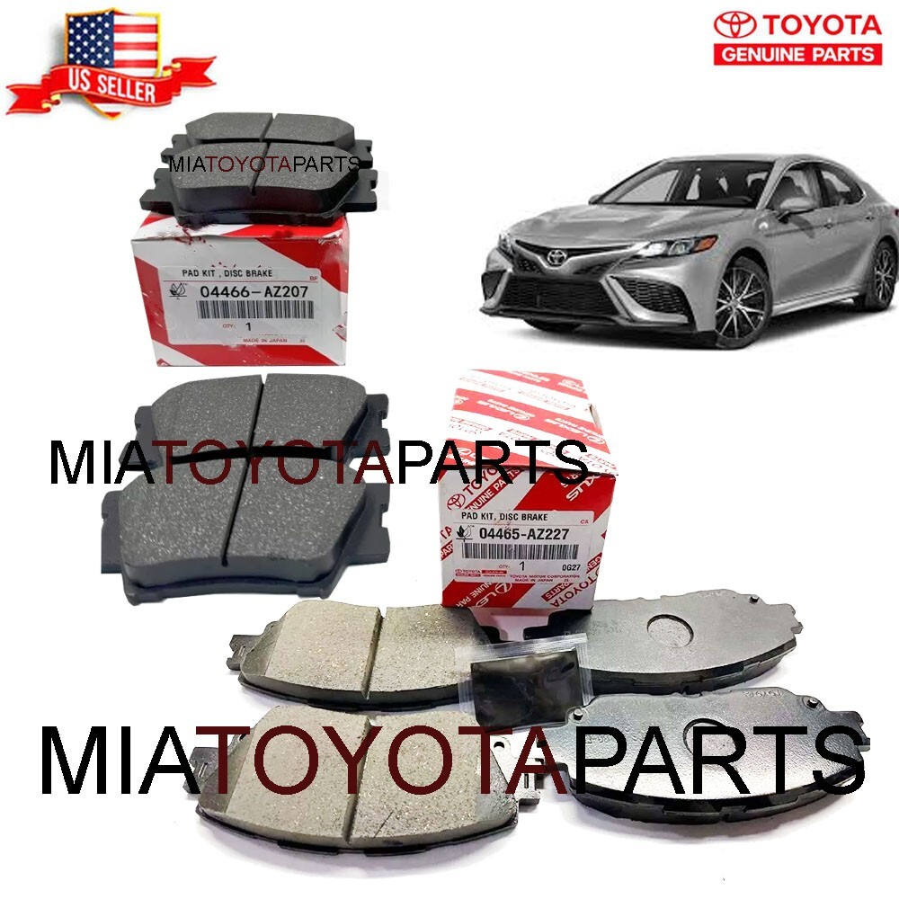 Genuine Toyota 2020-2022 Camry Front and Rear Brake Pads 04465