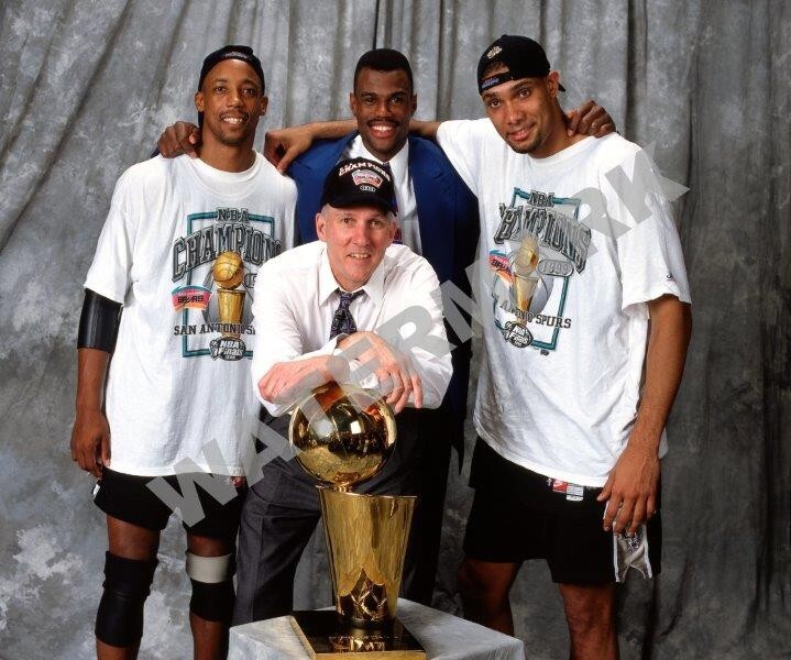 SAN ANTONIO SPURS Duncan Robinson Elliott Glossy x 10 Photo