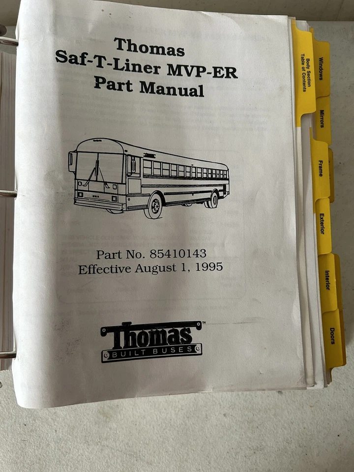 Thomas saf-t-liner mvp-er pieza manual Nº de pieza 85410143 Foto 3 de 4