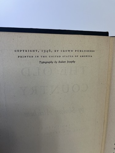 The Old Country by Sholom Aleichem Hardcover Vintage Hardcover book - Picture 7 of 24