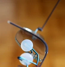 2x Generic Replacement Silicone Nose Pads for LINDBERG "Vintage Air Titanium"