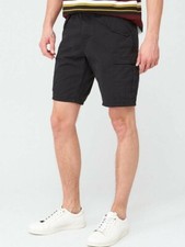 Very Shorts Mens waist 38 black BNWT PG66D