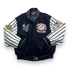 NEW YORK YANKEES 1996 WORLD SERIES JEFF HAMILTON JACKET SIZE XL