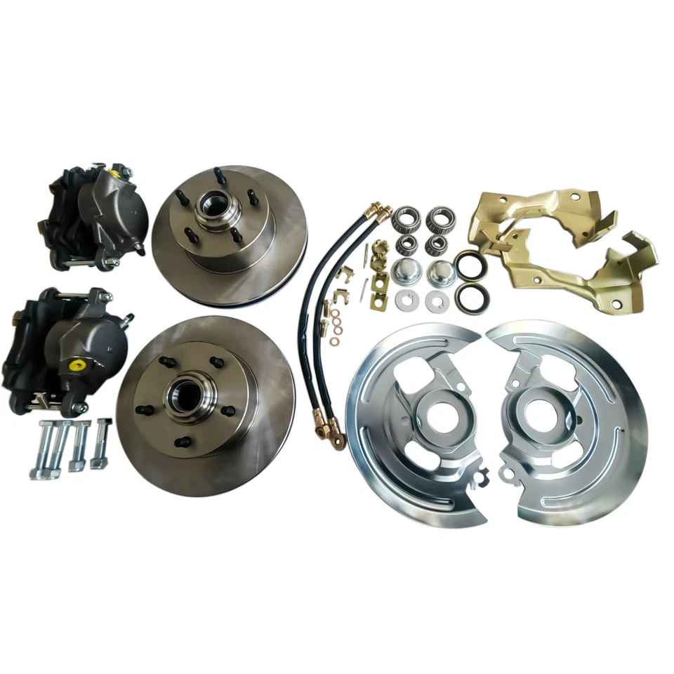 Front Disc Brake Conversion Kit for Chevrolet Chevelle El Camino Pontiac LeMans - Image 2 of 4