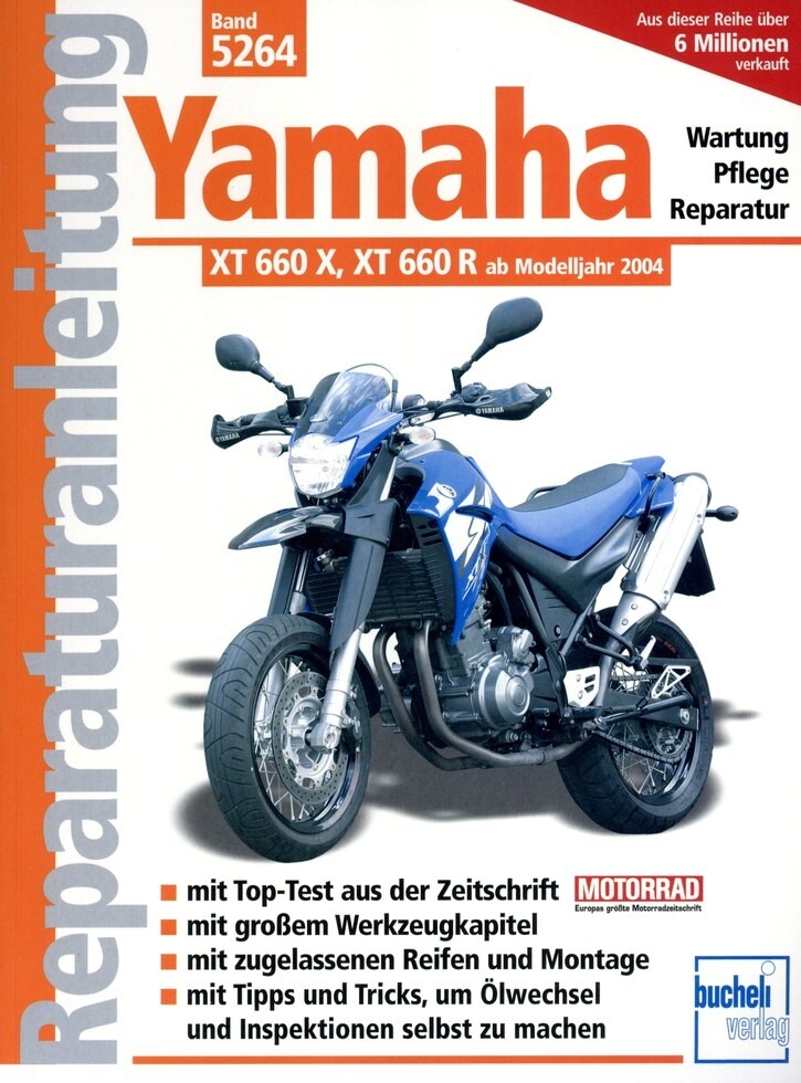 Thumbnail - Yamaha Xt 660 X Xt 660 R (04>) Reparaturanleitung Bucheli 5264
