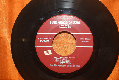 Bluegrass EP 45: Rusty York on Blue Grass Special -East Virginia Blues