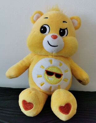 Basic Fun Care Bears Funshine Bär gelb Sonnenschein weiches Plüschtier 9 Zoll 2020