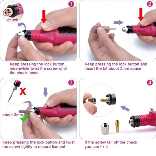 Professional Toe Nail Grinder For Thick Toenails Set Self Manicure And Pedicure - Picture 15 of 16