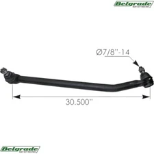 463.DS7510 Drag Link 30.500in C to C Peterbilt J206010 - 567, 579 & 587 2013+