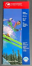 Northwest Airlines Timetable Effective December 19, 2000