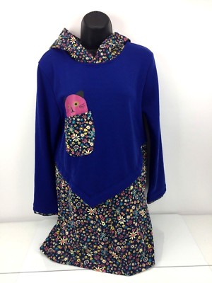 NWT Kitty Cat Knit Dress Long Sleeve Anime Women's XL Cartoon 