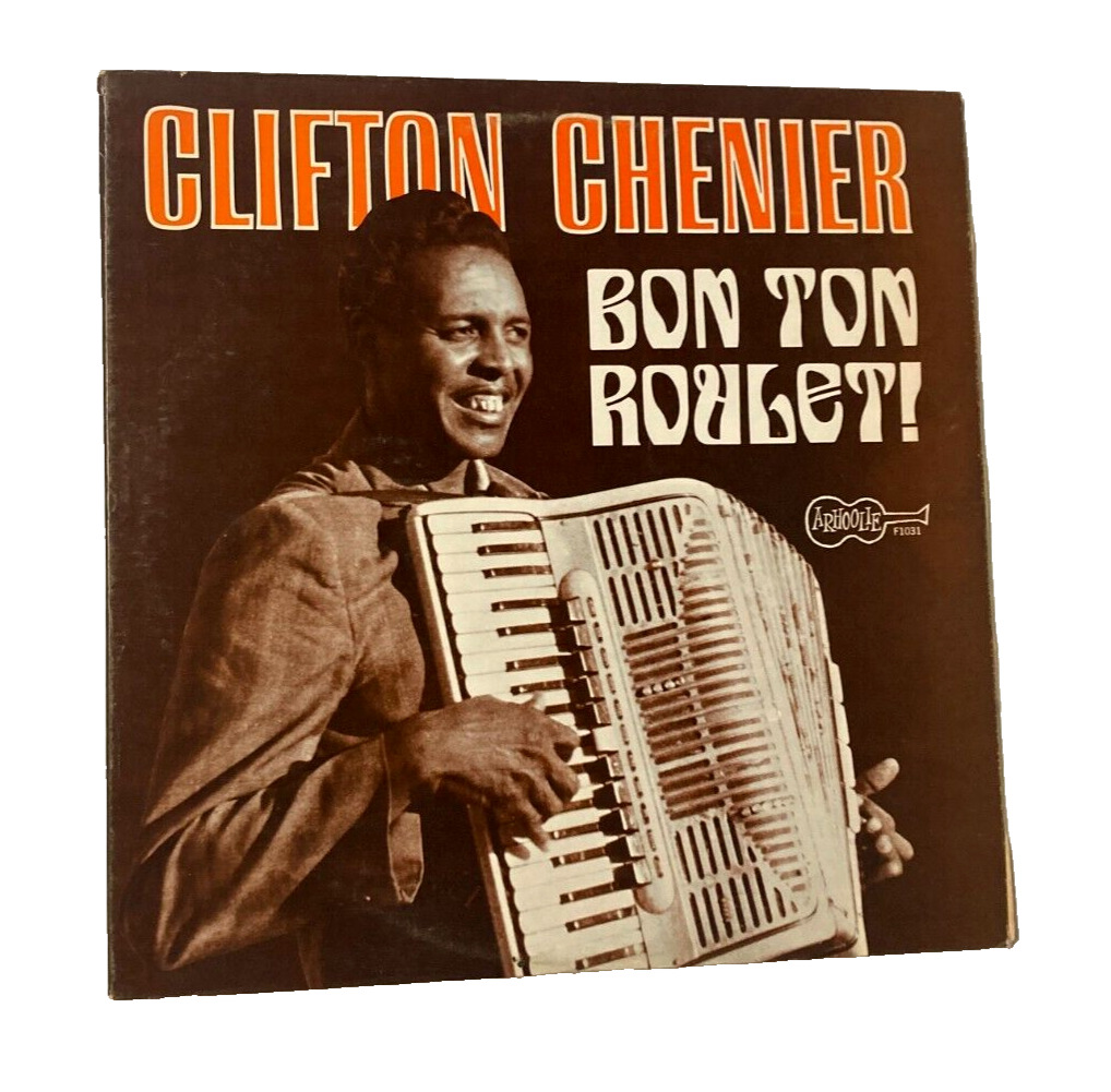 CLIFTON CHENIER "Bon Ton Roulet!" VINTAGE VINYL LP Zydeco Creole Accordion EX