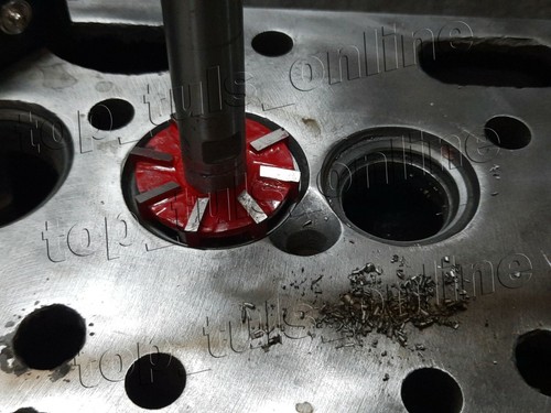 17x 3AC VALVE SEAT CUTTER SET Jeep MB Engine F-134 Go Devil Overland WW2 - Foto 7 di 8
