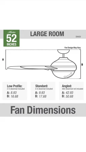 Hunter Coral Bay 52 LED Coral Bay 52" 5 Blade Indoor / Outdoor - Copper - Picture 5 of 8