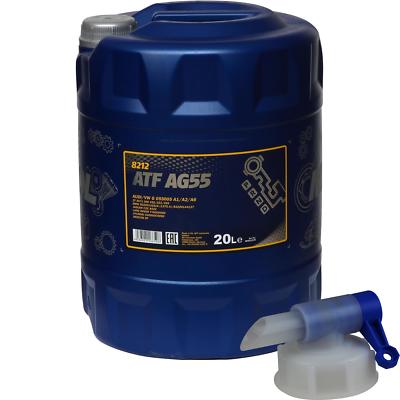 20 L MANNOL Getriebeöl ATF AG55 Hydraulic Fluid Automatik Gear + Auslaufhahn