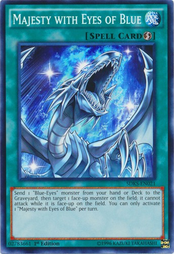 Blue eyes white dragon first edition 89631139 SDK-001 | eBay