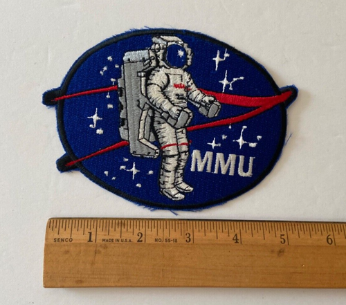 Original NASA MANNED MANEUVERING UNIT (MMU) ORIGINAL PATCH AND REPRO PATCH LOT - Picture 10 of 18