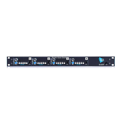 API 3124V Discrete 4-Channel Microphone Line Preamp Api Mint Open-Box