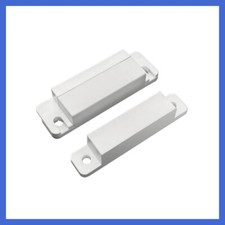 10Pcs/Lot Wired NO Wooden Door Contacts Magnetic Switch Access Control w/screws