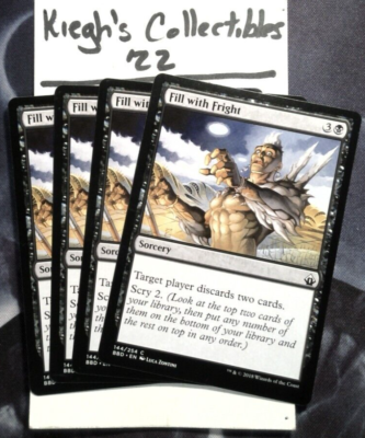 Mtg Fill With Fright x4 | eBay