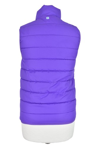 MOUNTAIN WAREHOUSE Purple Padded Gilet size 11-12 Girls 100% Full Zip Outdoors - Picture 2 of 5
