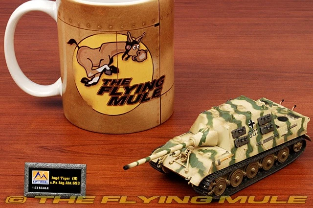 Modelo Fácil 1:72 Sd.Kfz.186 Jagdtiger Exército Alemão sPzJgAbt 653 #301 - Imagem 4 de 4