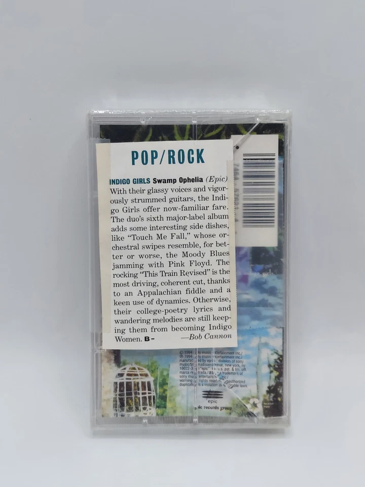 Lot Of 3 Indigo Girls Cassette Tapes - Factory Sealed With Hype Stickers! - NEW! - Image 3 of 4