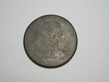 US COINS 1797 DRAPED BUST LARGE CENT REV 1797 STEMS DATE UNREADABLE