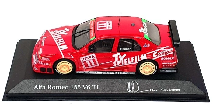 Minichamps 1/43 Scale 430 940211 - Alfa Romeo 155 V6 TI #11 DTM 1994 Chr. Danner - Image 4 of 4