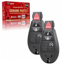 2 For 2013 2014 2015 2016 2017 2018 Dodge Ram 1500 2500 3500 Remote Key Fob