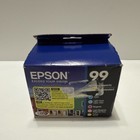 Genuine Epson 99 Set of 5 Color Ink Cartridges T099920 Dated 2025 Standard Cap