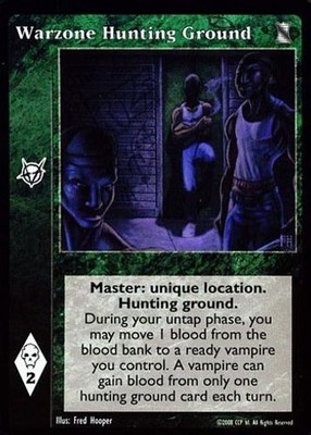 Warzone Hunting Ground - Master - Vampire VTES