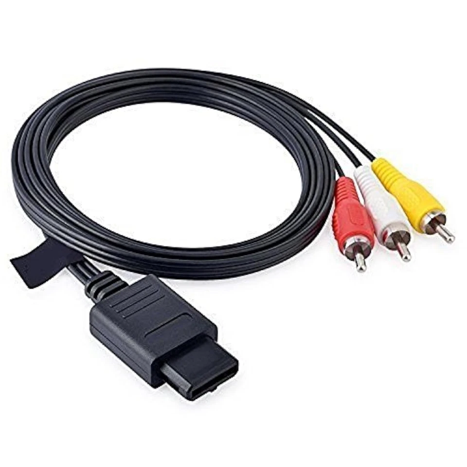Nintendo GameCube N64 Audio Video Cable SNES For Super Nintendo Brand New 3Z - Image 2 of 3