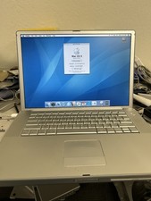 Vintage Apple PowerBook 15  G4 "Aluminum" 1.67GHz/2gb/250gb/Tiger READ