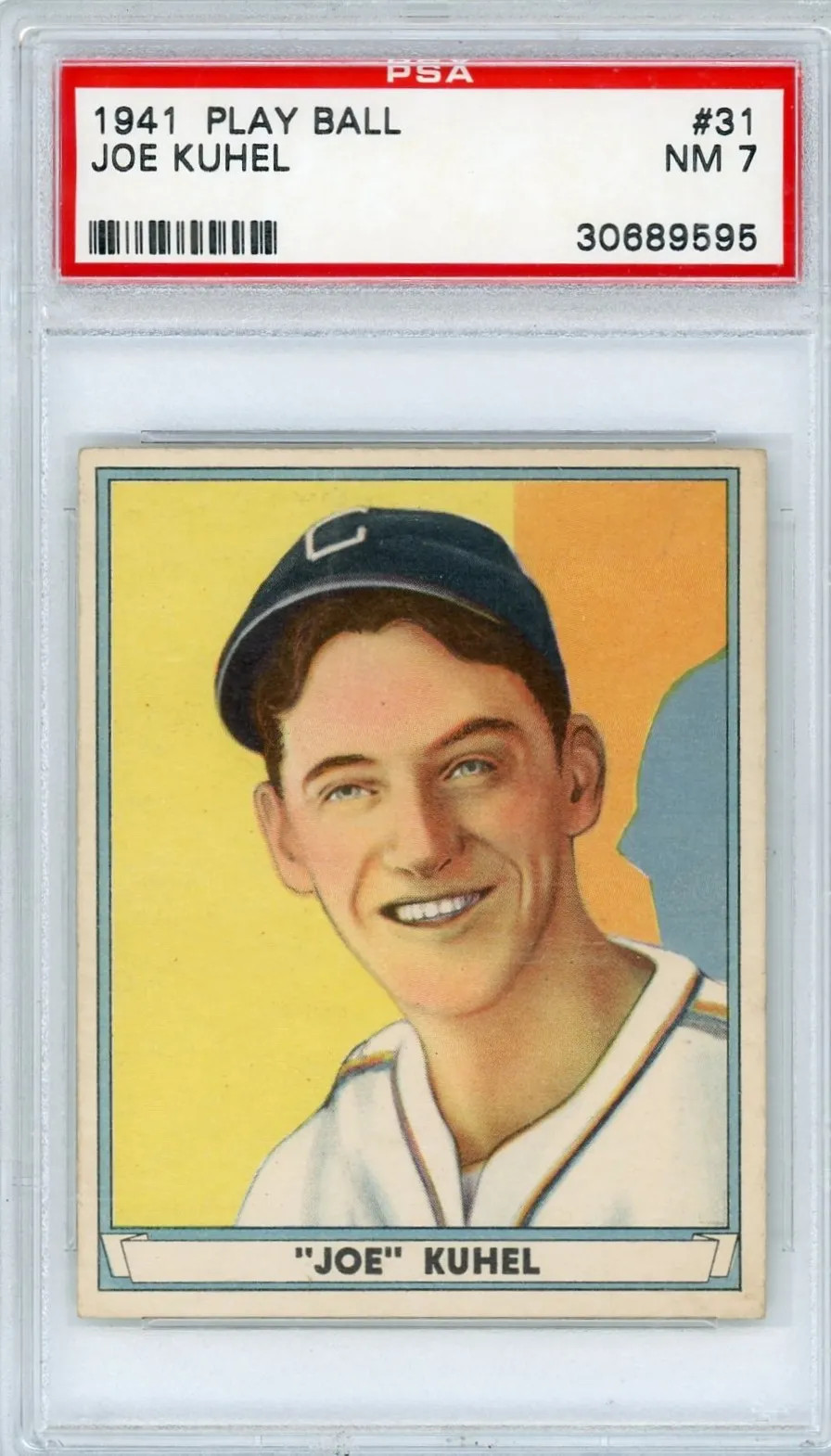 1941 Play Ball Joe Kuhel #31 PSA 7