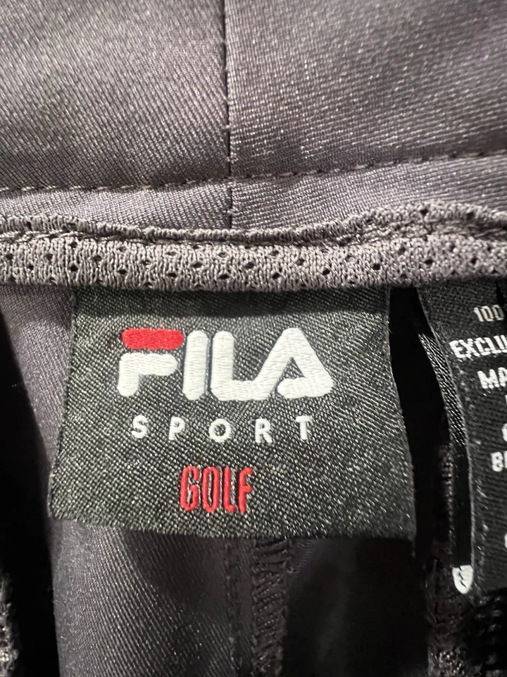 Fila 运动高尔夫短裤男式 36 码深灰色 — 第 2/4 张图片