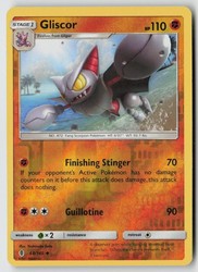 Gliscor 68/145 Guardians Rising Reverse Holo