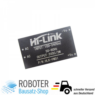 Mini Netzteil AC-DC 220V auf 5V  HLK-PM01 Step Down Modul Smart Home IoT