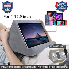 Multi-Angle Pillow for iPad Phone Tablet Read Holder Stand Foam Lap Rest Cushion
