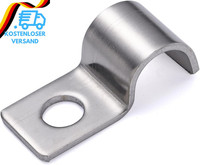 25 Stk Kabelschellen Hochleistungs Einzelloch Kabelschellen Metall, Kabelhalter