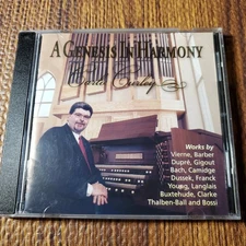 Carlo Curley - A Genesis In Harmony CD 2005 Classical Organ SOKAB