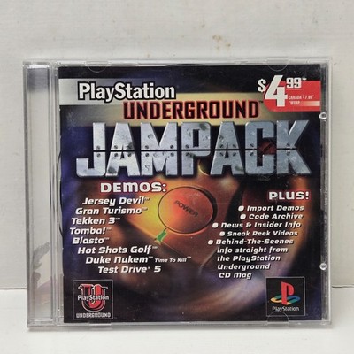 Playstation Underground Jampack (Playstation 1, PS1) Complete in Box CIB